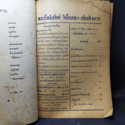 พระโพธิสัตต์ ฉบับที่ 4 ปีที่ 26 เม.ย.-พ.ค.2524 รูปที่ 8