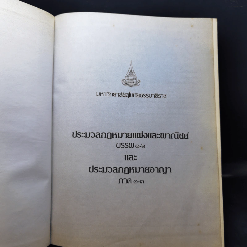 ประมวลกฎหมายแพ่งและพาณิชย์ บรรพ 1-6 และ ประมวลกฎหมายอาญา ภาค 1-3 รูปที่ 8
