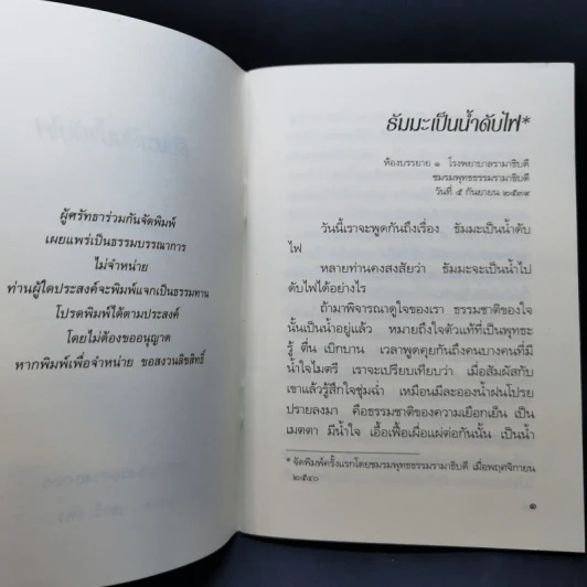 ธัมมะเป็นน้ำดับไฟ - อมรา มลิลา รูปที่ 8