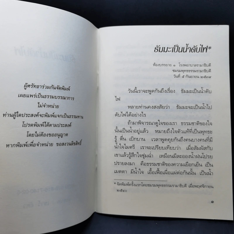 ธัมมะเป็นน้ำดับไฟ - อมรา มลิลา รูปที่ 8