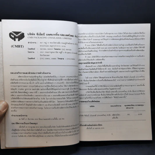 สรุปข้อสนเทศ 2533 บริษัทจดทะเบียน บริษัทรับอนุญาต Boxset 4 เล่ม รูปที่ 25