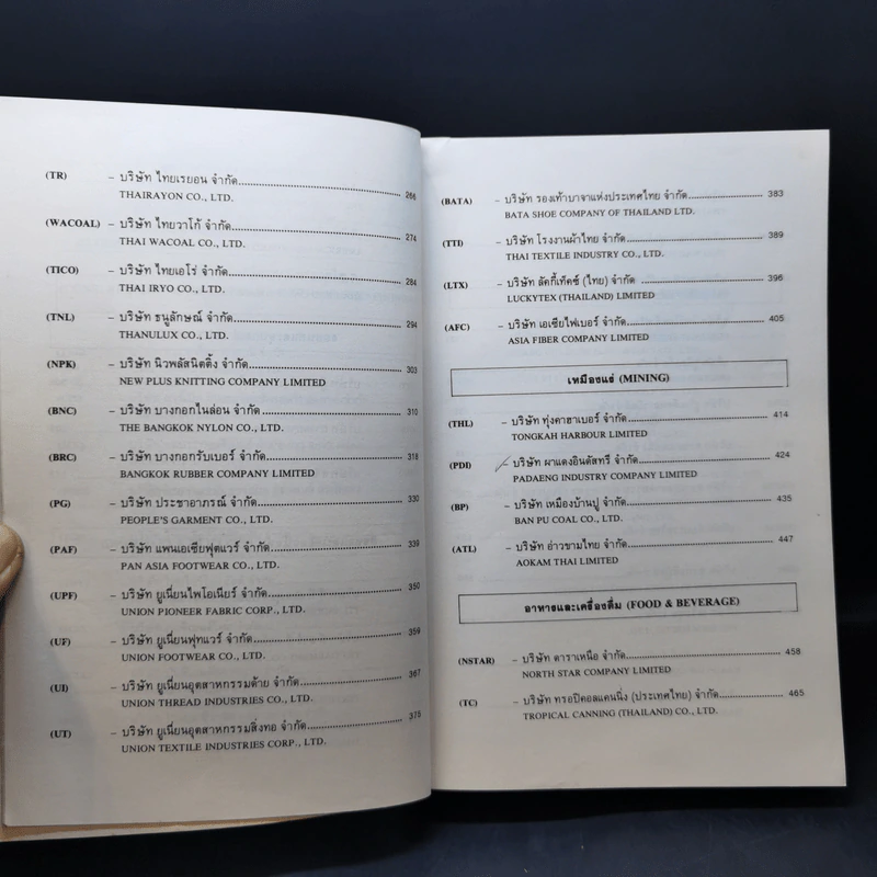 สรุปข้อสนเทศ 2533 บริษัทจดทะเบียน บริษัทรับอนุญาต Boxset 4 เล่ม รูปที่ 23