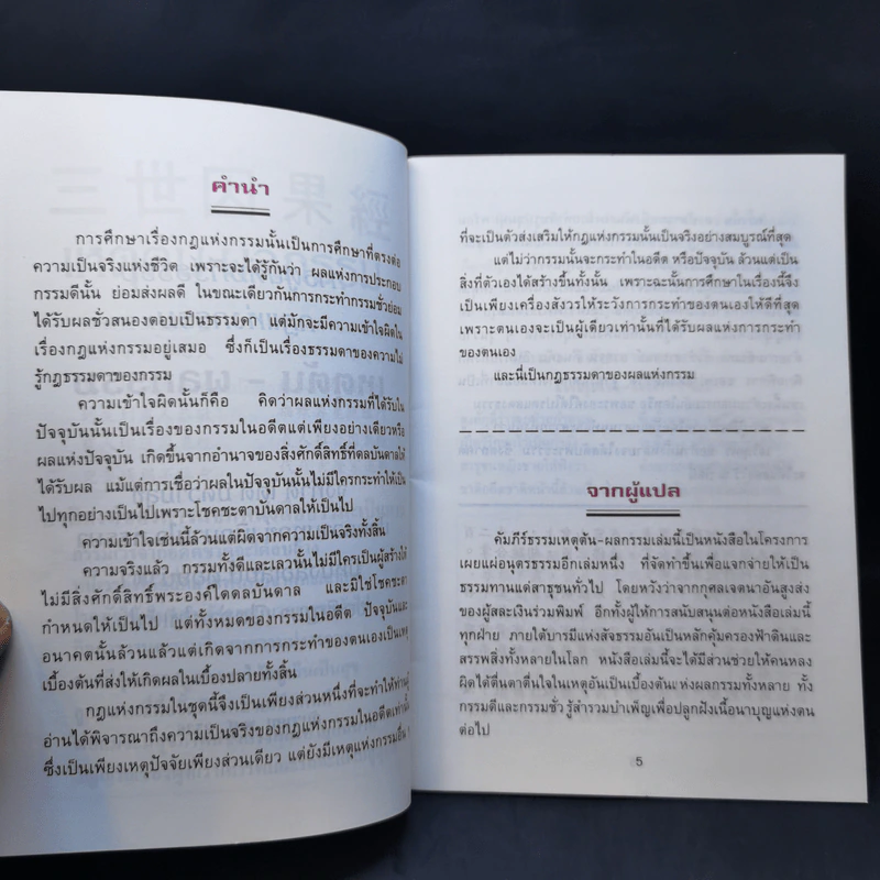 การ์ตูนคัมภีร์ธรรมกฎแห่งกรรม เหตุต้น-ผลกรรม รูปที่ 10