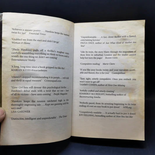 The Girl on the Train - Paula Hawkins รูปที่ 9