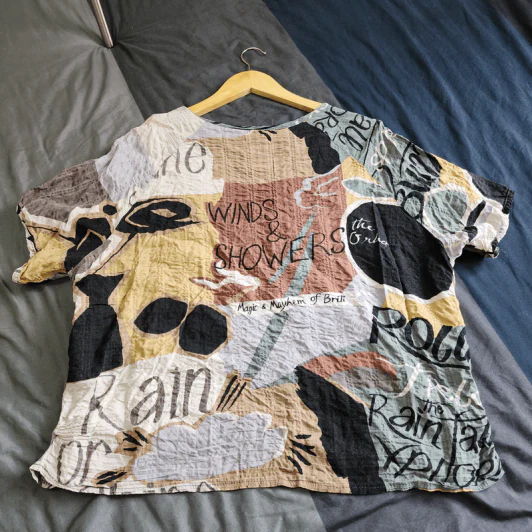 เสื้อแขนสั้น อก 50 นิ้ว, ยาว 23 นิ้ว รูปที่ 3