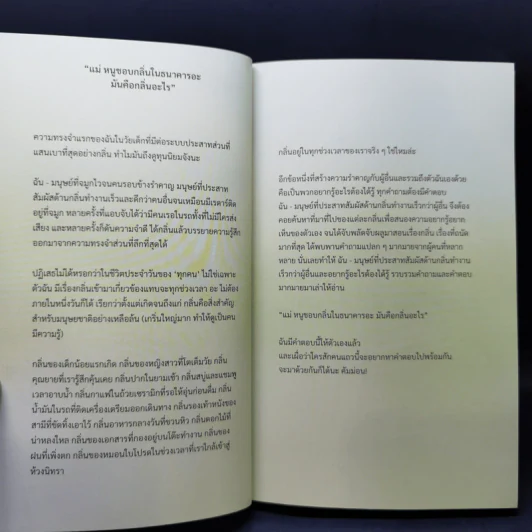 Nose Note บันทึกเรื่องกลิ่นจากปลายจมูก ฝนตกข้างบ้าน ถึงจักรวาลอันไกลโพ้น - กันต์นที นีระพล รูปที่ 10