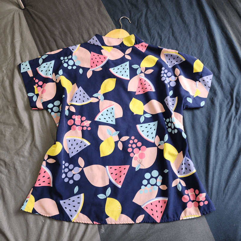 เสื้อลายแตงโม อก 50 นิ้ว, ยาว 25 นิ้ว รูปที่ 2