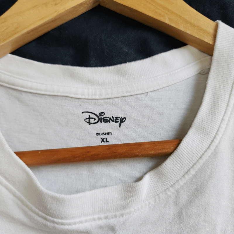 เสื้อสีขาว Disney มิกกี้ เมาส์ อก 42-44 นิ้ว, ยาว 28 นิ้ว รูปที่ 3