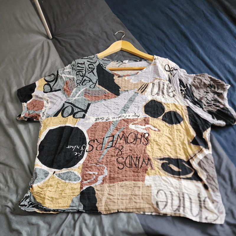 เสื้อแขนสั้น อก 50 นิ้ว, ยาว 23 นิ้ว รูปที่ 1