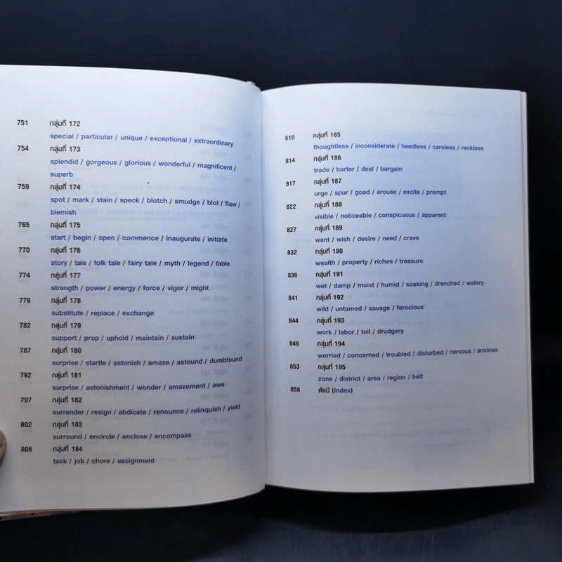 คำคล้ายในภาษาอังกฤษ English Synonyms - ร.ท.นิพนธ์ กาบสลับพล รูปที่ 17