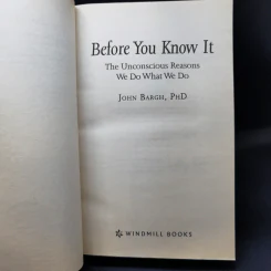 Before You Know it - John Bargh รูปที่ 8