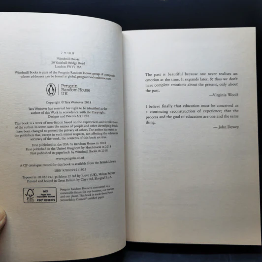 Educated - Tara Westover รูปที่ 9