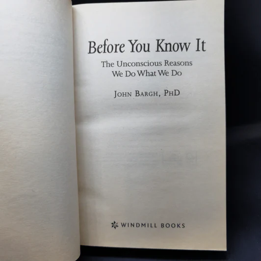 Before You Know it - John Bargh รูปที่ 8
