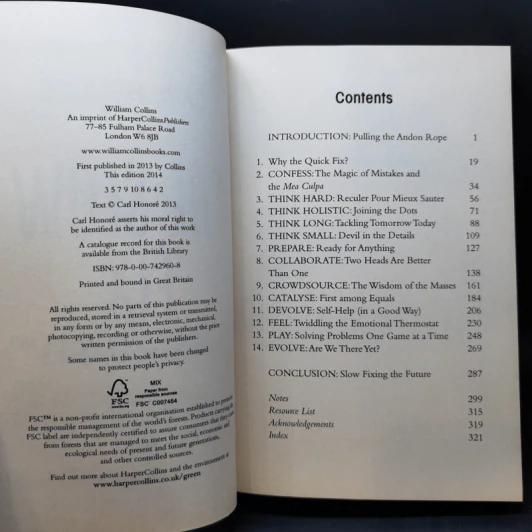 The Slow Fix - Carl Honore รูปที่ 9
