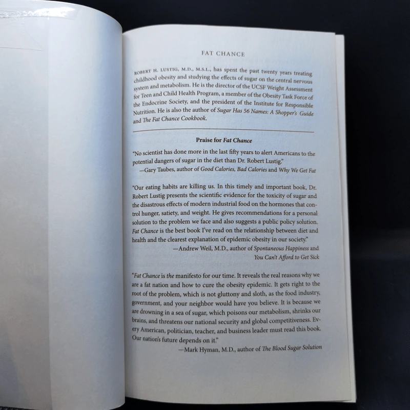 Fat Chance - Robert H. Lustig รูปที่ 8