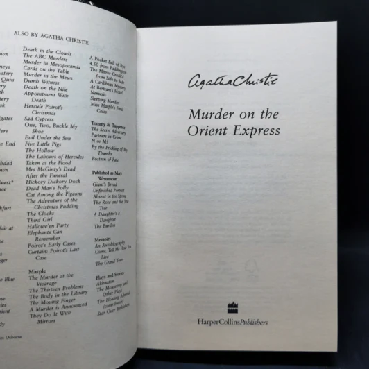 Murder on the Orient Express - Agatha Christie รูปที่ 8