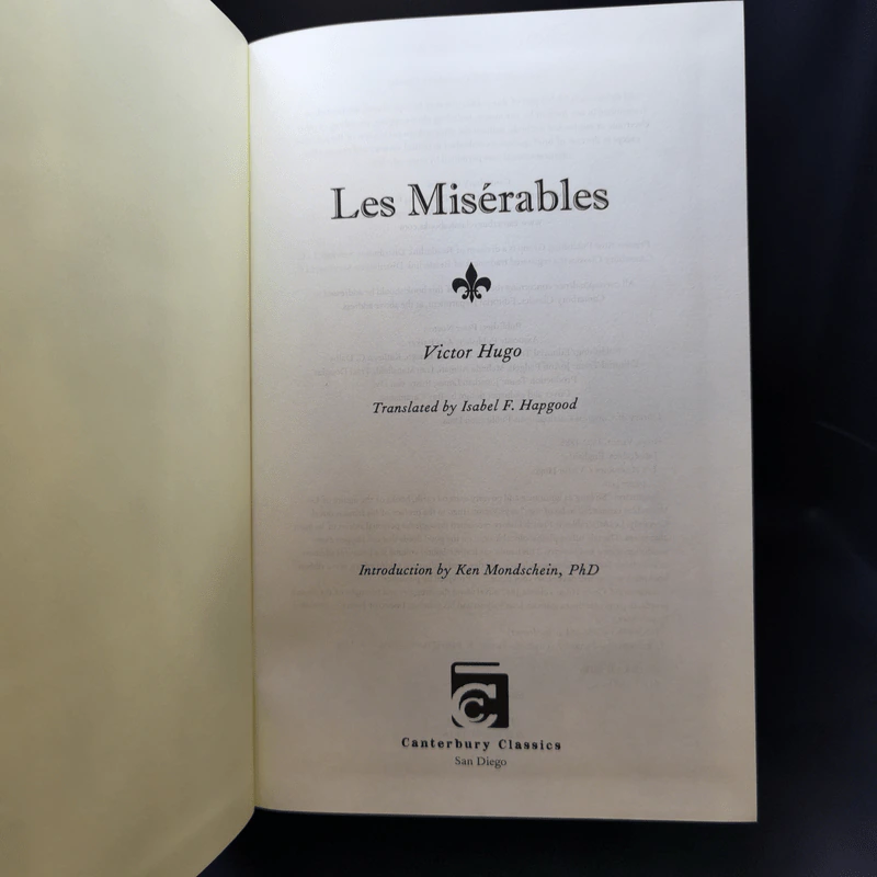 Les Miserables - Victor Hugo รูปที่ 8