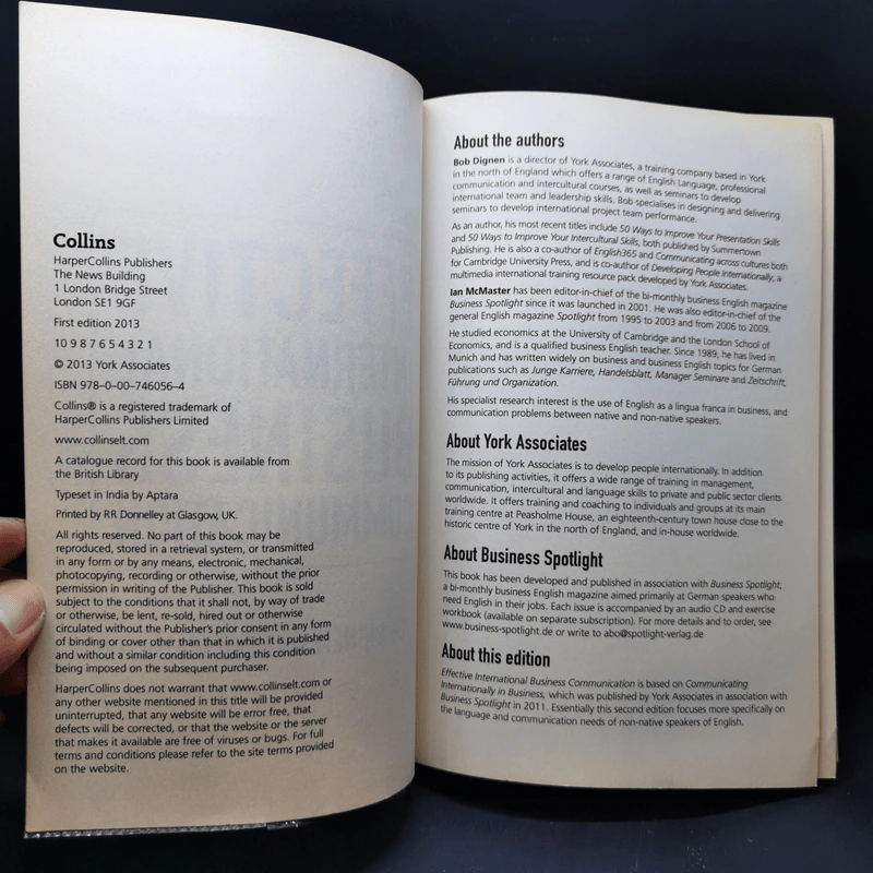 Collins Effective International Business Communication - Bob Dignen, Ian McMaster รูปที่ 8