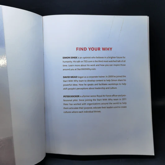 Find Your Why - Simon Sinek, David Mead, Peter Docker รูปที่ 8