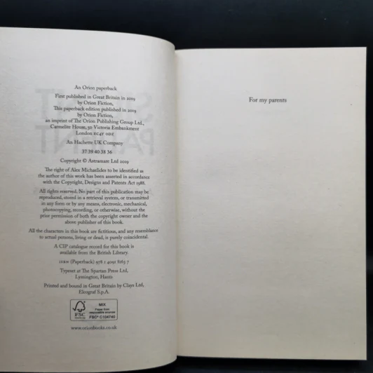 The Silent Patient - Alex Michaelides รูปที่ 9
