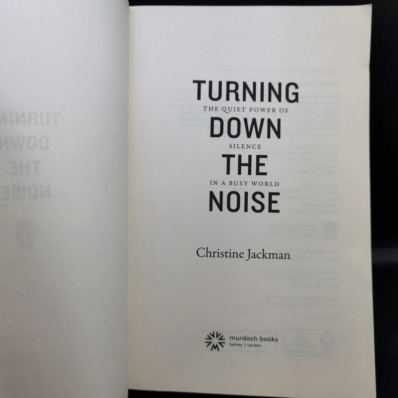 Turning Down The Noise - Christine Jackman รูปที่ 8