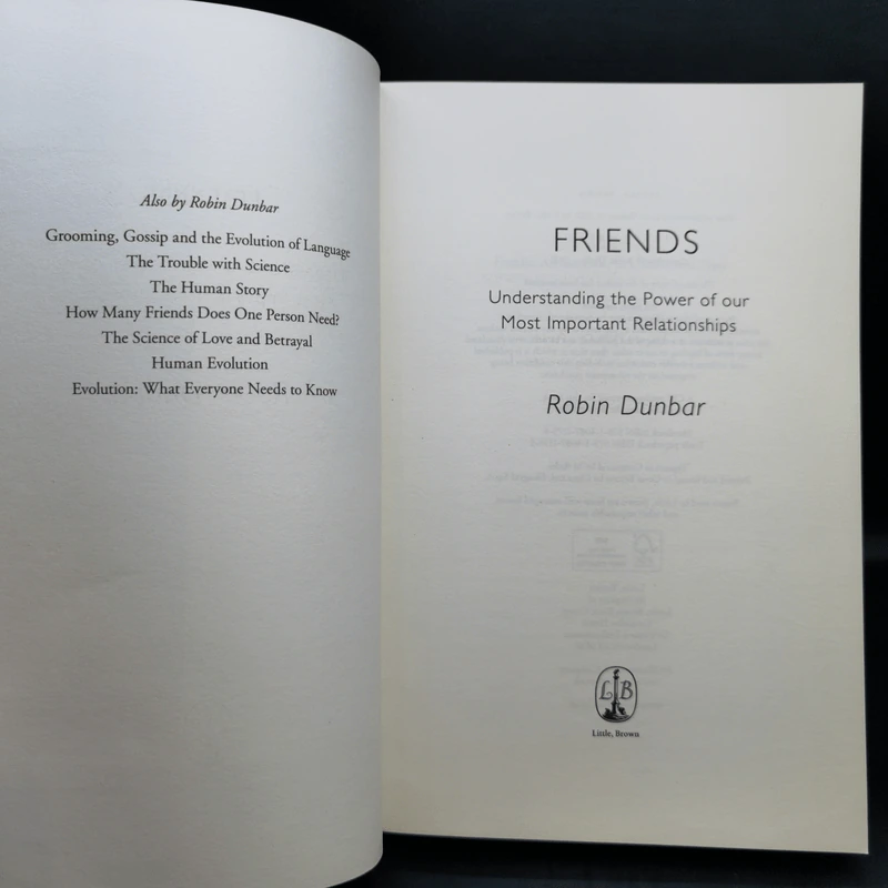 Friends - Robin Dunbar รูปที่ 7