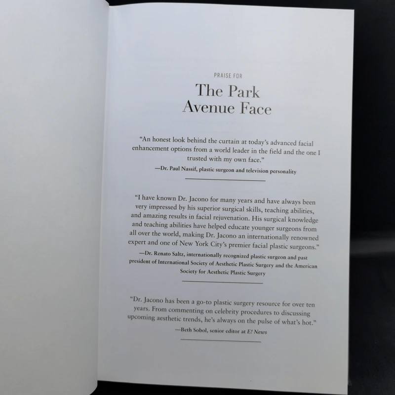 The Park Avenue Face - Andrew Jacono รูปที่ 8