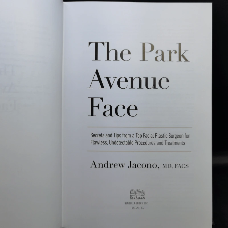 The Park Avenue Face - Andrew Jacono รูปที่ 9