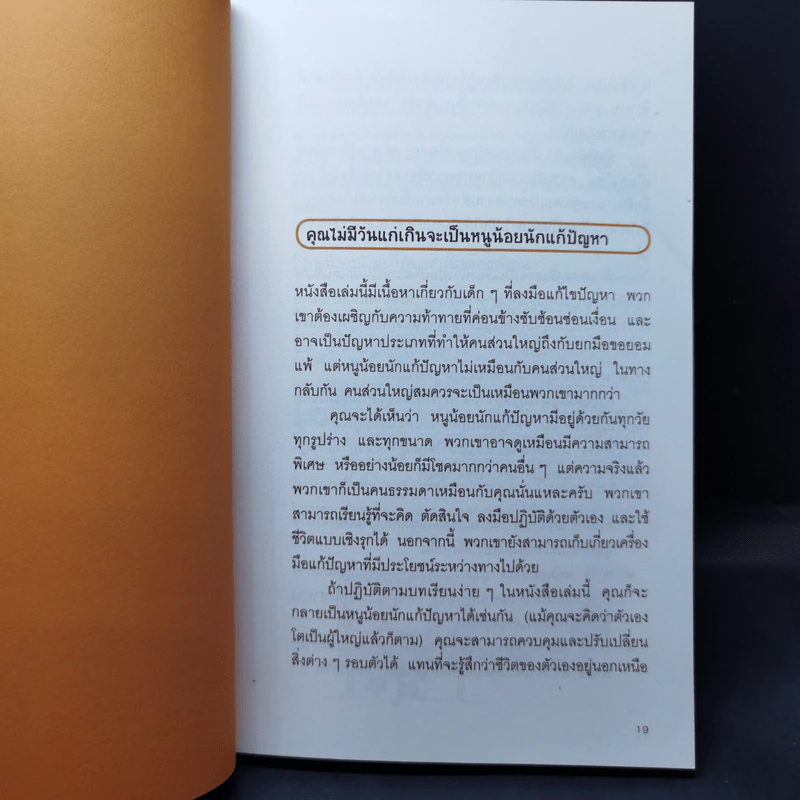 เลิกขมวดคิ้วซะ! เพราะคุณคืออัจฉริยะนักแก้ปัญหา รูปที่ 12