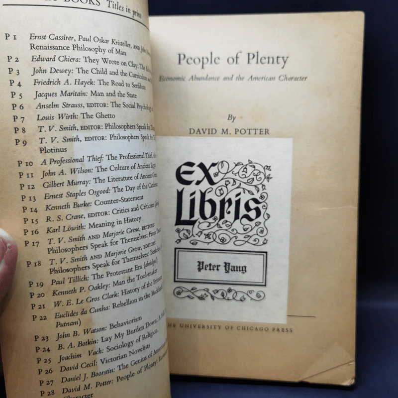 People of Plenty  - Devid M. Potter รูปที่ 8
