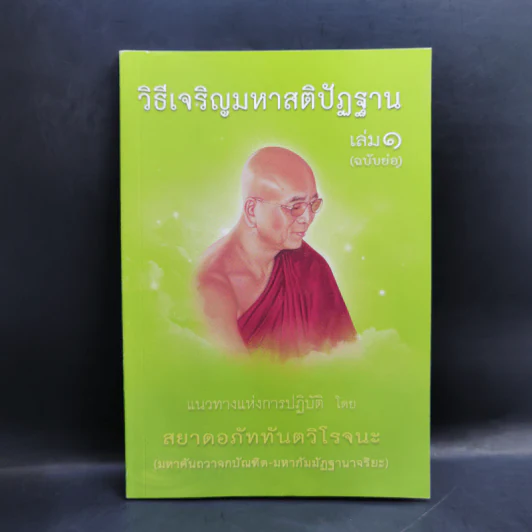 วิธีเจริญมหาสติปัฏฐาน เล่ม 1 (ฉบับย่อ) - สยาดอภัททันตวิโรจนะ รูปที่ 1