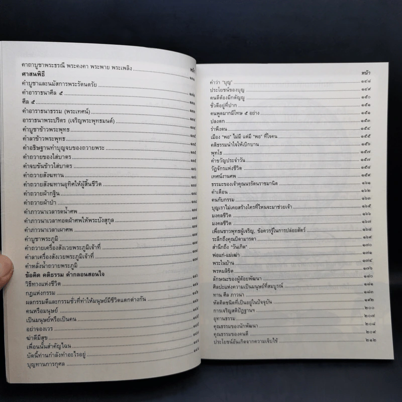 หนังสือสวดมนต์ประจำบ้าน บททำวัตรเช้า-ทำวัตรเย็น แปล รูปที่ 11