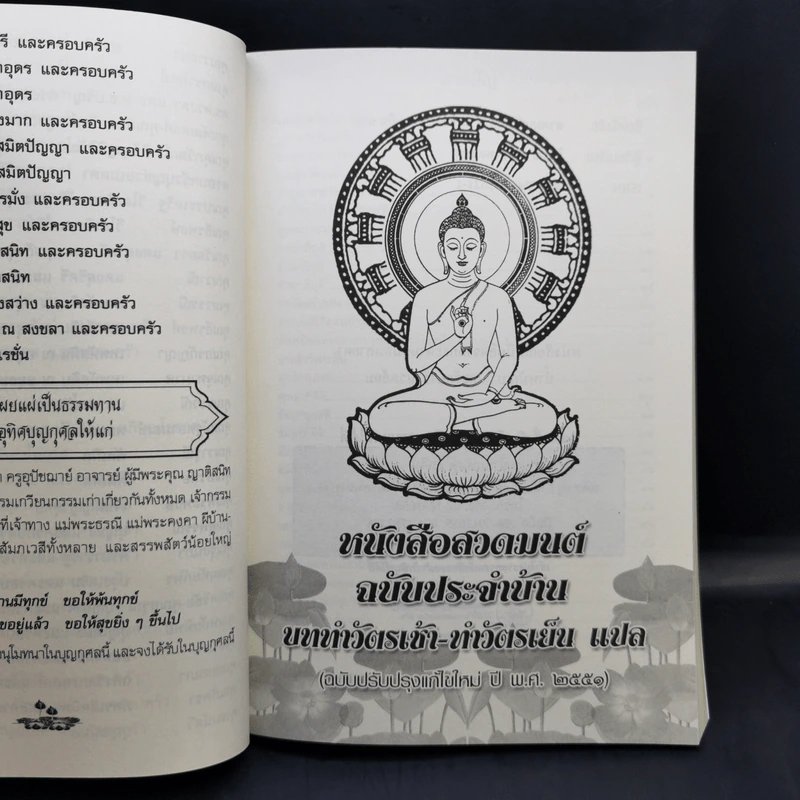 หนังสือสวดมนต์ประจำบ้าน บททำวัตรเช้า-ทำวัตรเย็น แปล รูปที่ 8