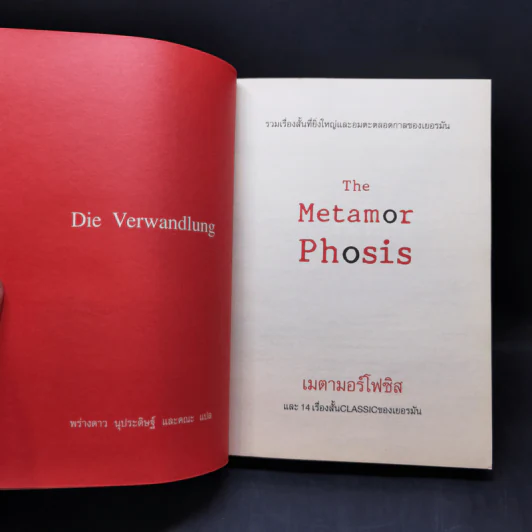 The Metamor Phosis เมตามอร์โฟซิสและ 14 เรื่องสั้น Classic ของเยอรมัน - Die Verwandlung รูปที่ 8