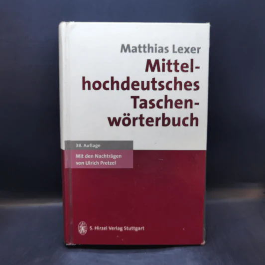 Mittelhochdeutsches Taschenwörterbuch - Matthias Lexer รูปที่ 1