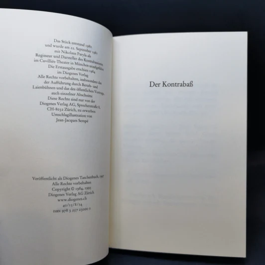Der Kontrabaß (detebe) - Patrick Süskind รูปที่ 8