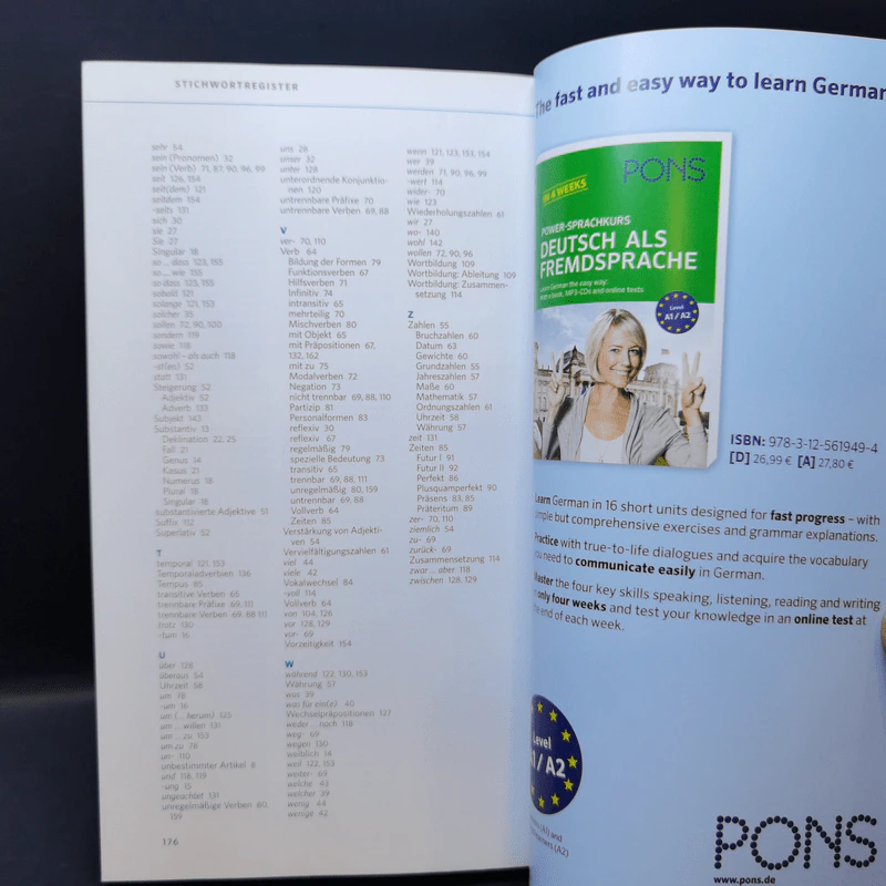 PONS Grammatik kurz und bündig Deutsch als Fremdsprache รูปที่ 13
