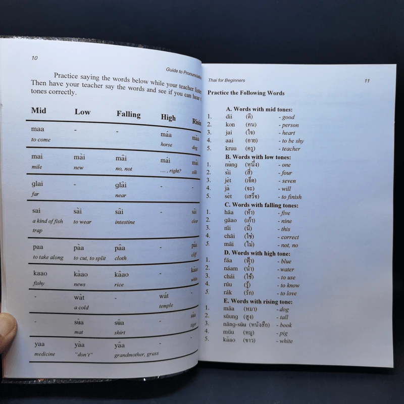 Thai for Beginners หนังสือเรียนภาษาไทย สำหรับชาวต่างชาติ รูปที่ 13