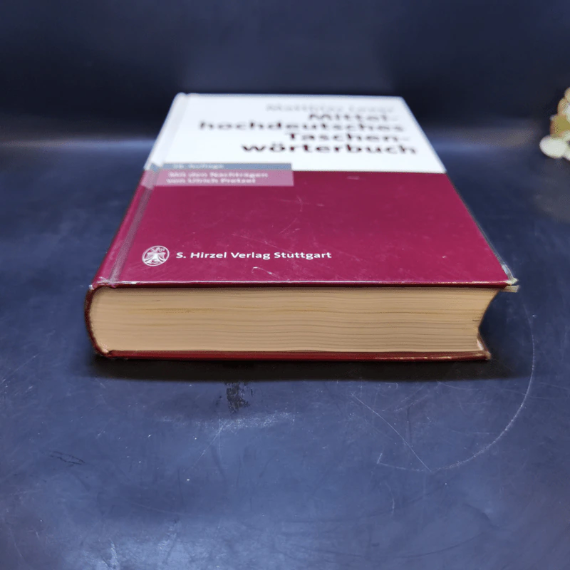 Mittelhochdeutsches Taschenwörterbuch - Matthias Lexer รูปที่ 4
