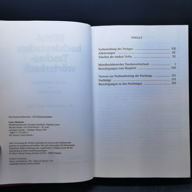 Mittelhochdeutsches Taschenwörterbuch - Matthias Lexer รูปที่ 9