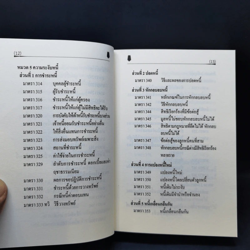 ตัวบทย่อมาตราสำคัญ ประมวลกฎหมายแพ่งและพาณิชย์ รูปที่ 13