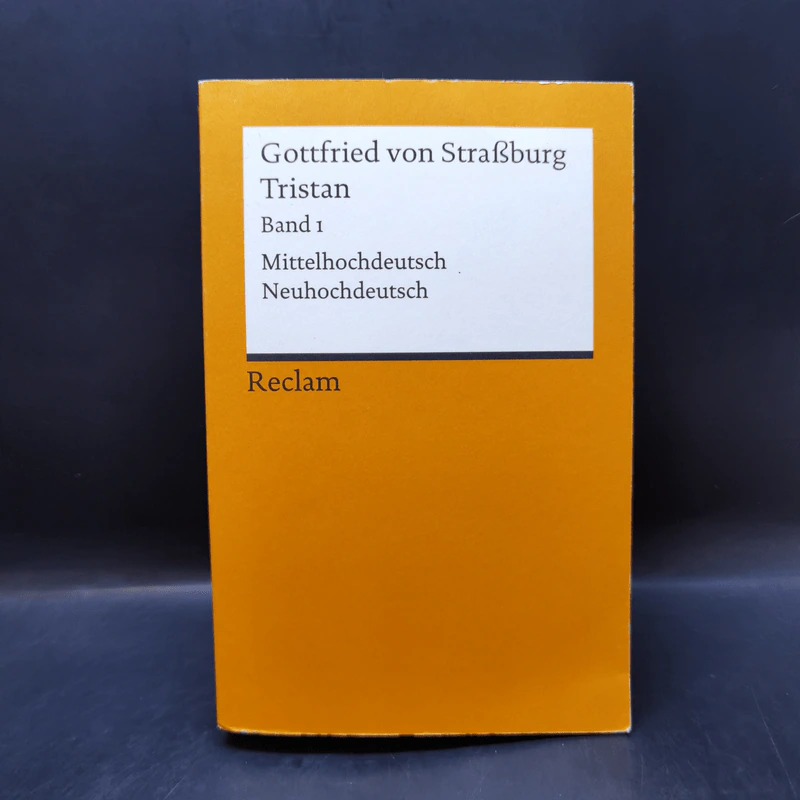 Gottfried von Straßburg Tristan รูปที่ 1