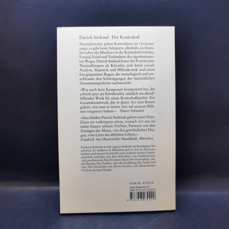 Der Kontrabaß (detebe) - Patrick Süskind รูปที่ 2