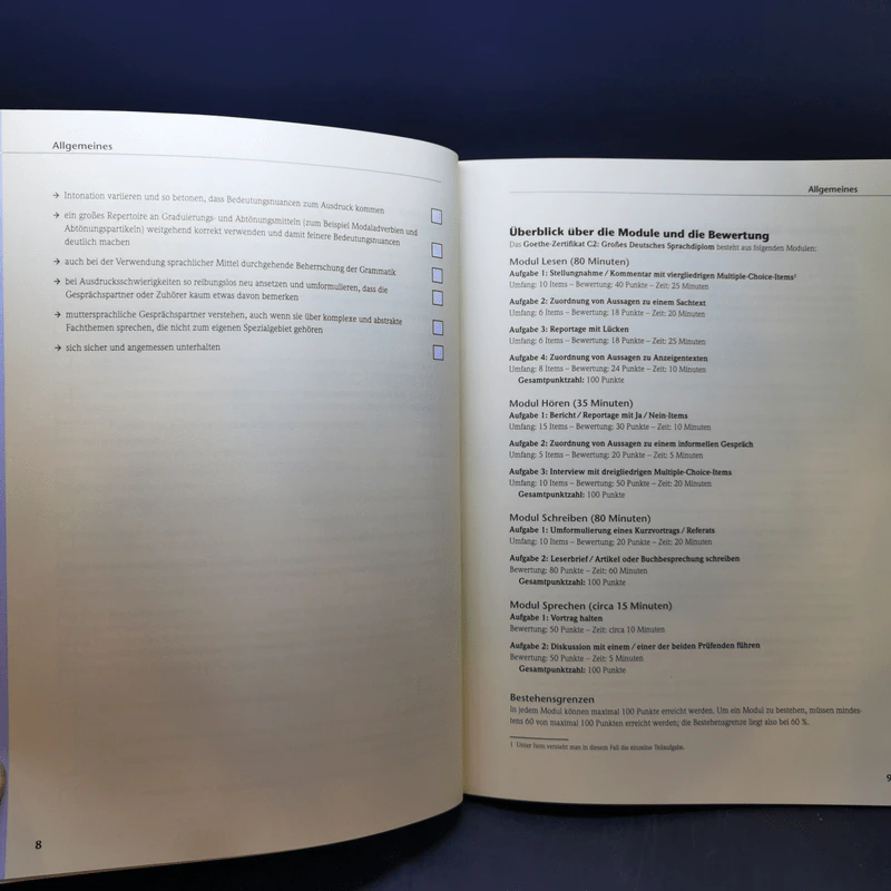 Fit fürs Goethe-Zertifikat C2 คู่มือสอบภาษาเยอรมัน รูปที่ 11