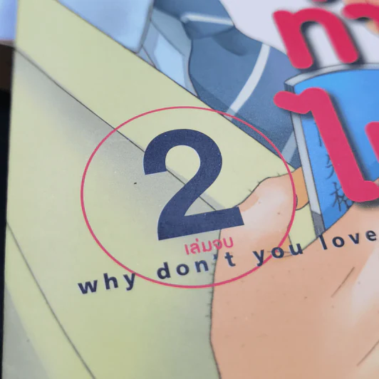 การ์ตูนวาย ทำไมไม่รักฉันสักที 2 เล่มจบ รูปที่ 8