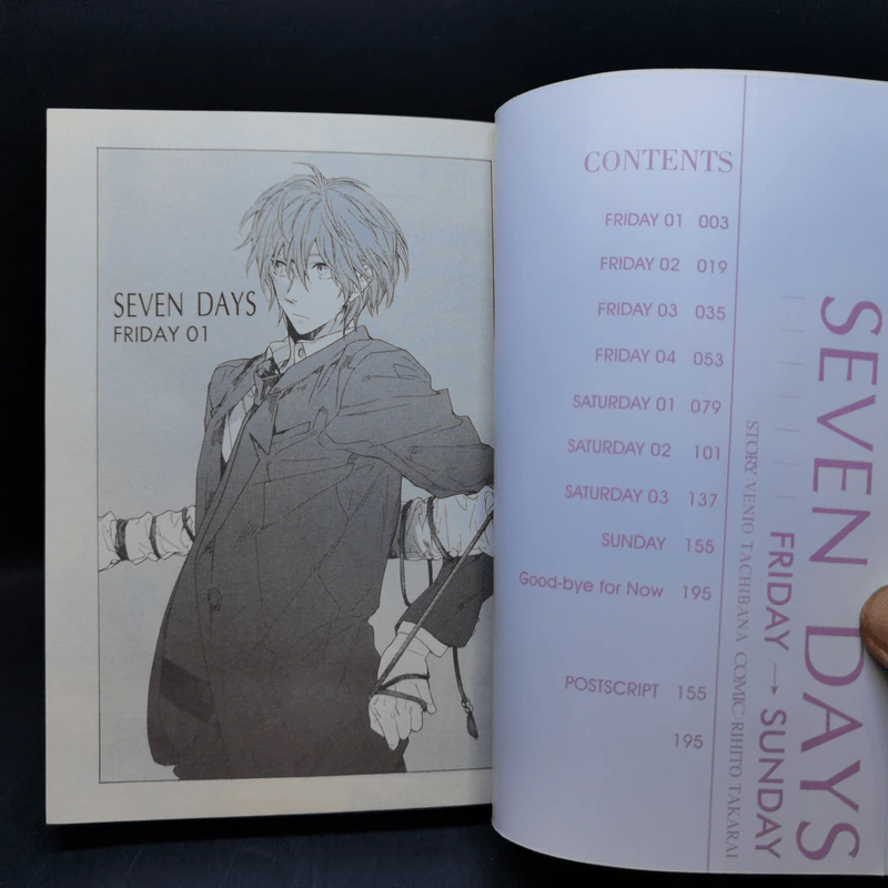 การ์ตูนวาย Seven Days  Friday→Sunday รูปที่ 8