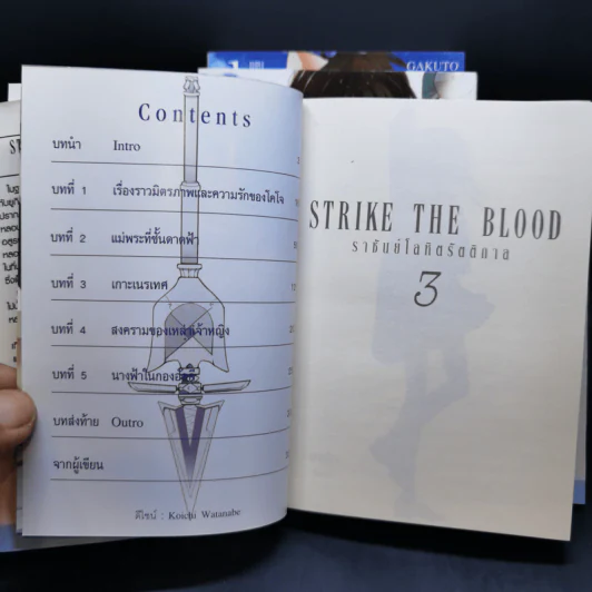 Strike The Blood ราชันย์โลหิตรัตติกาล เล่ม 1-3 รูปที่ 8