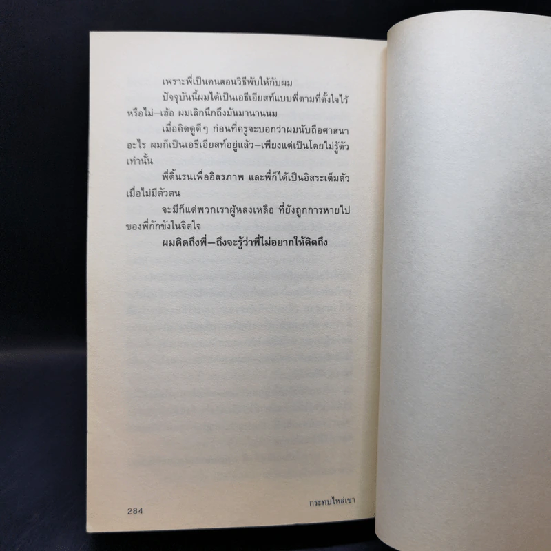 กระทบไหล่เขา - ปราบดา หยุ่น รูปที่ 13