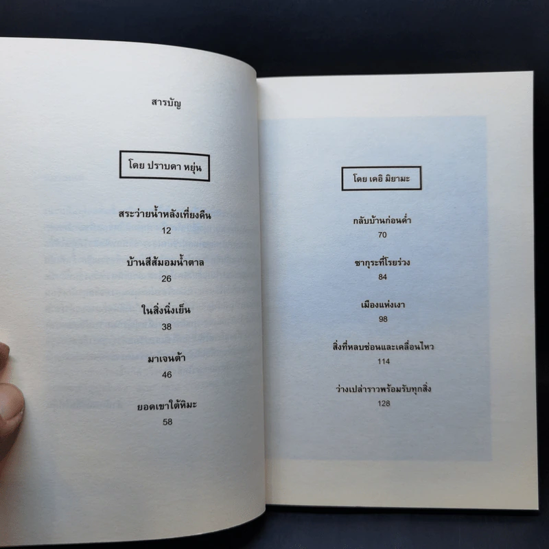กลับบ้านก่อนค่ำ และ สระว่ายน้ำหลังเที่ยงคืน - เคอิ มิยามะ, ปราบดา หยุ่น รูปที่ 9