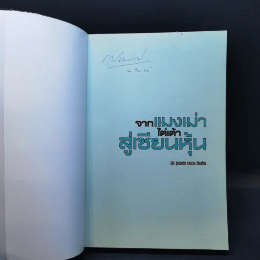 จากแมงเม่าไต่เต้าสู่เซียนหุ้น - วลัย ชูธรรมรัช รูปที่ 8